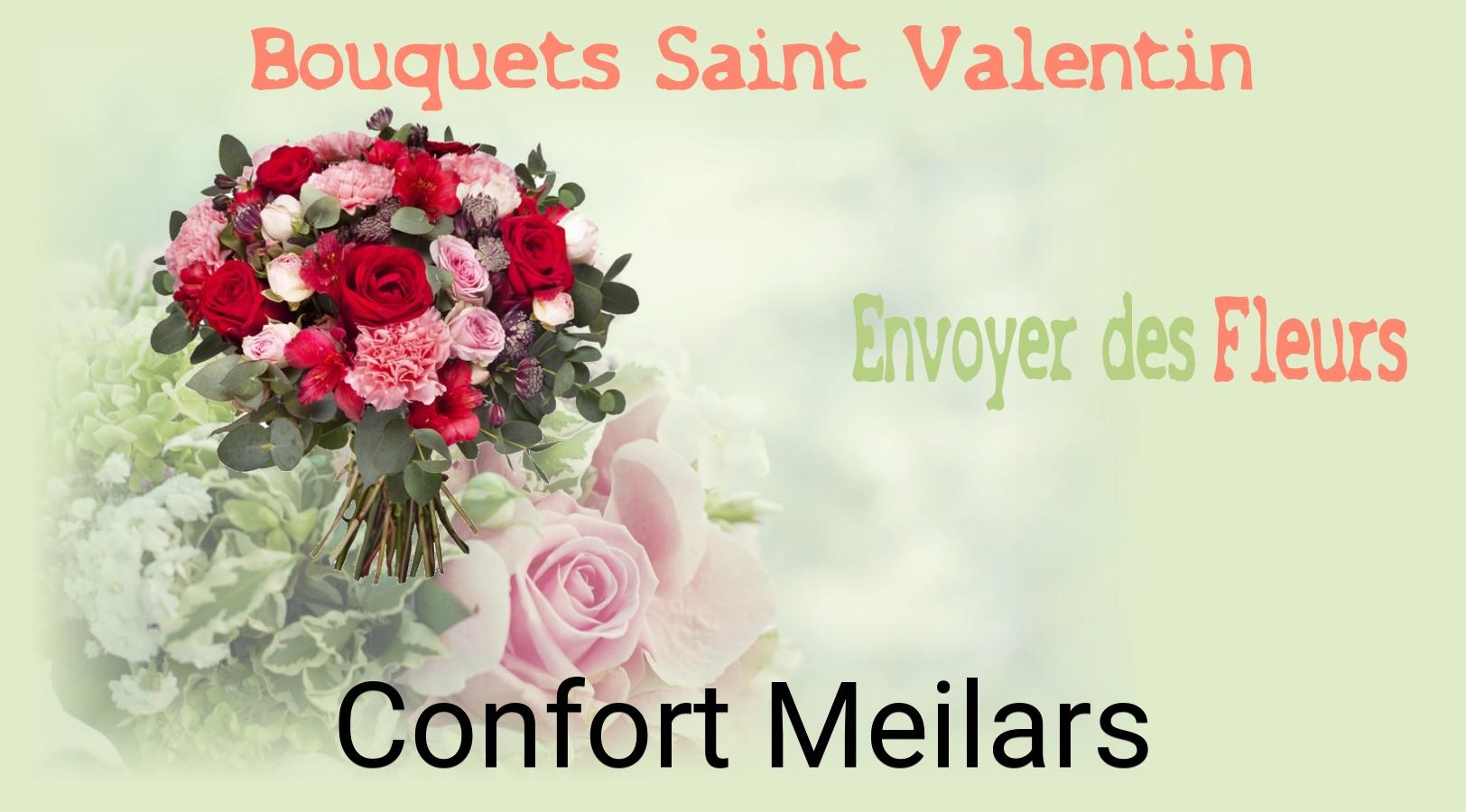 Roses de Saint-Valentin livrées à Confort-Meilars